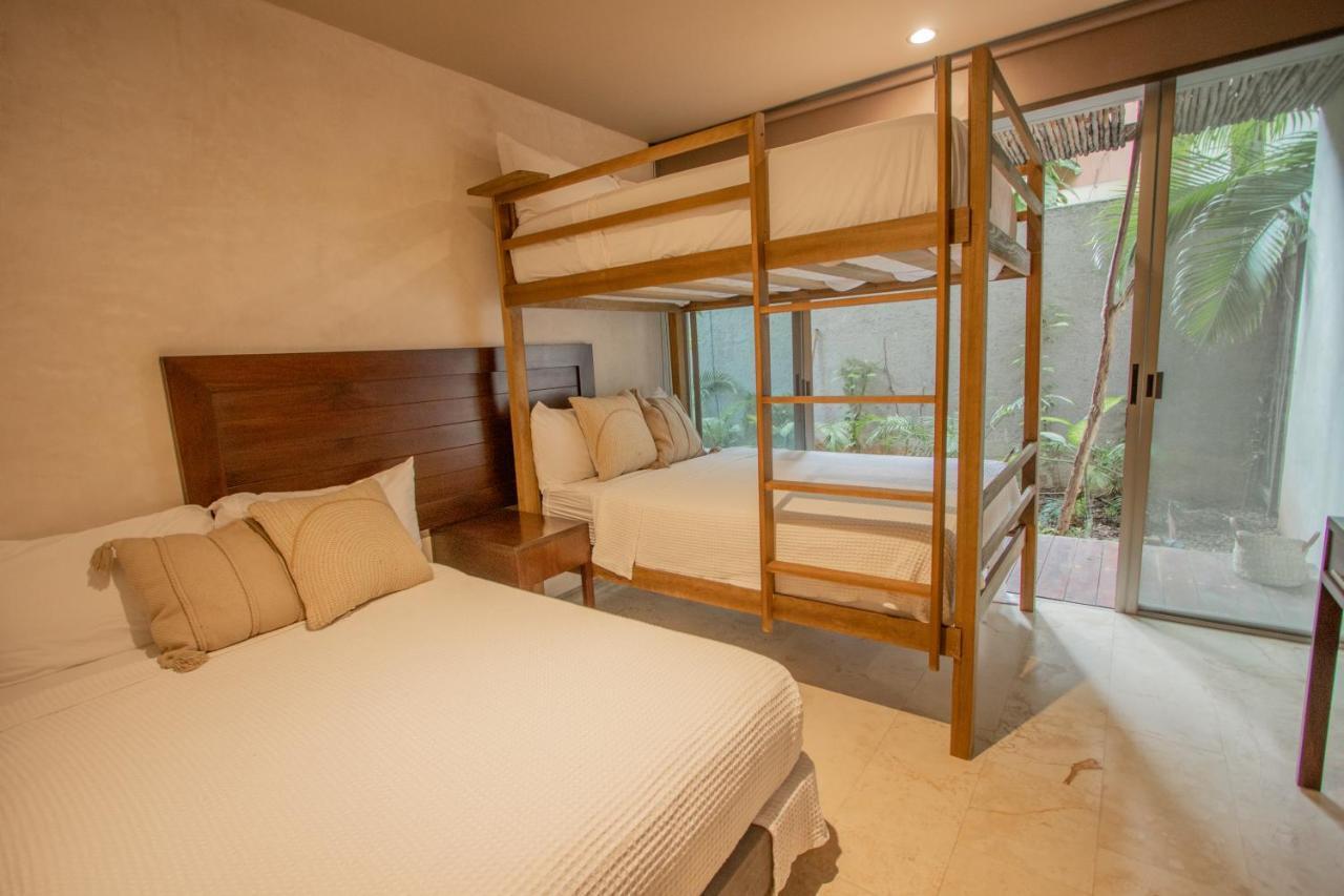 Ideal 4 Groups Aldeazama 2Br 10Pax Apt Papaya Playa Tulum Eksteriør bilde