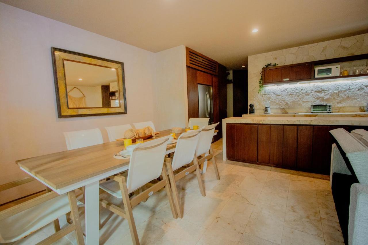 Ideal 4 Groups Aldeazama 2Br 10Pax Apt Papaya Playa Tulum Eksteriør bilde