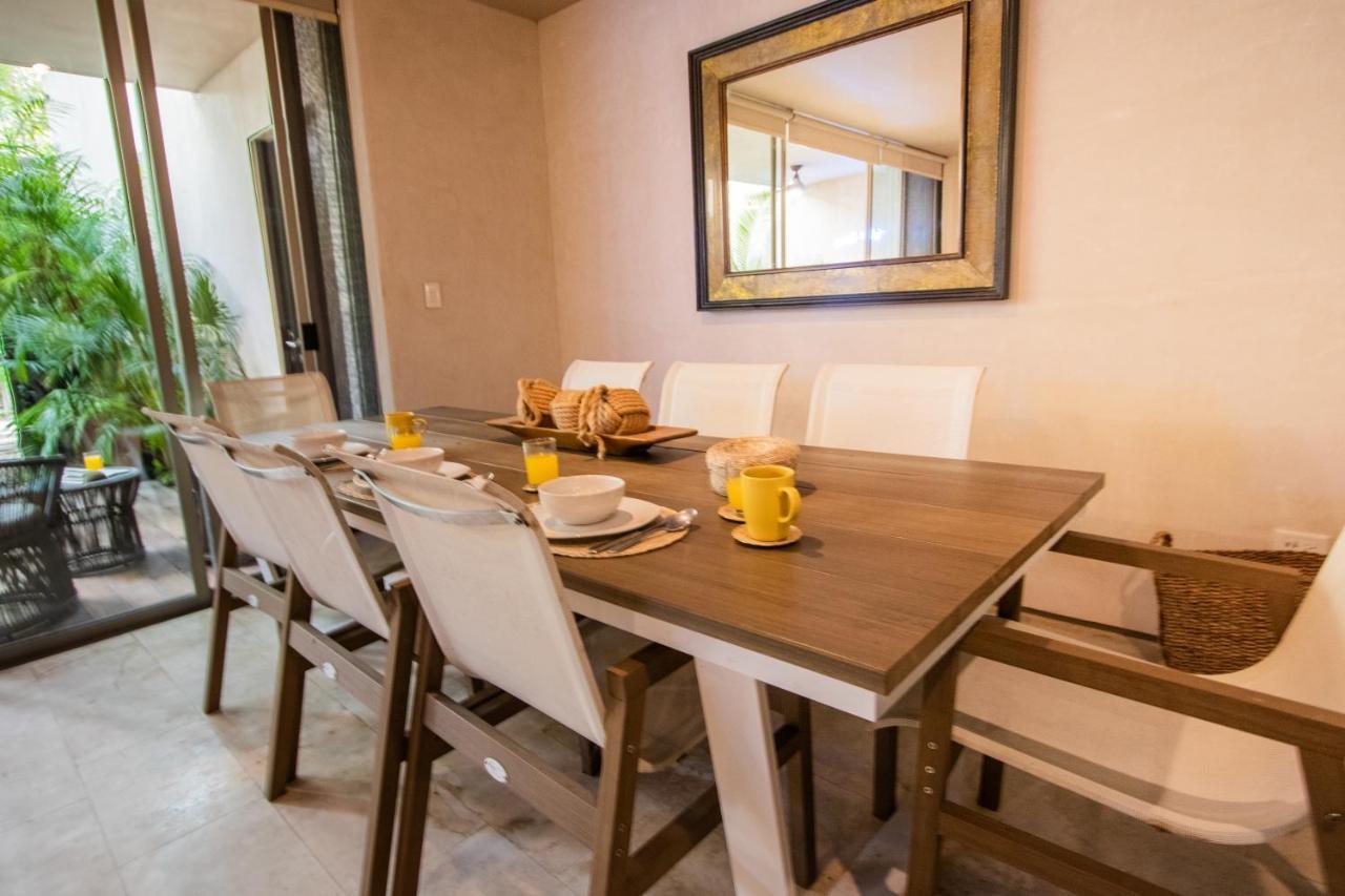 Ideal 4 Groups Aldeazama 2Br 10Pax Apt Papaya Playa Tulum Eksteriør bilde